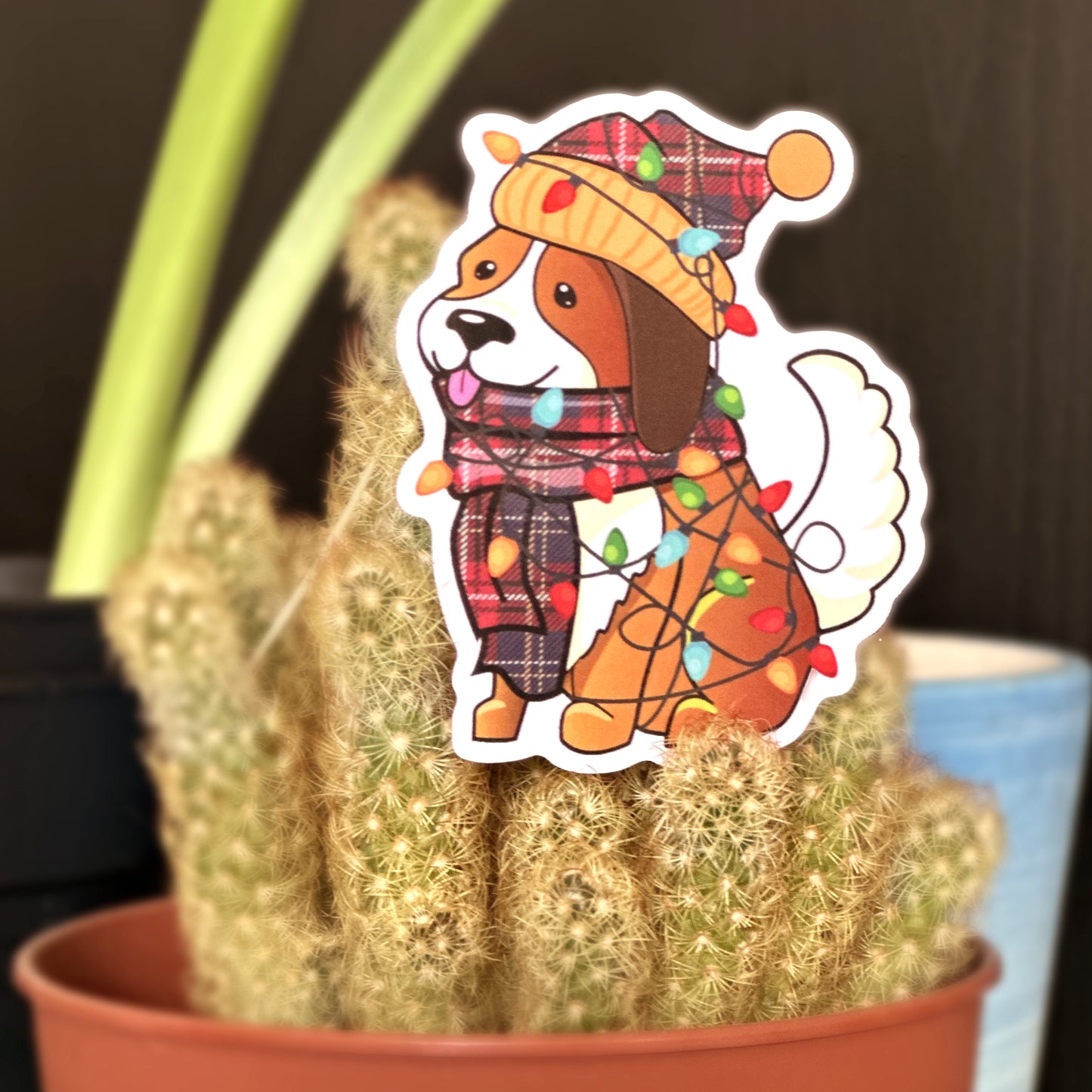 Christmas & New Year Sticker (Without Caption)